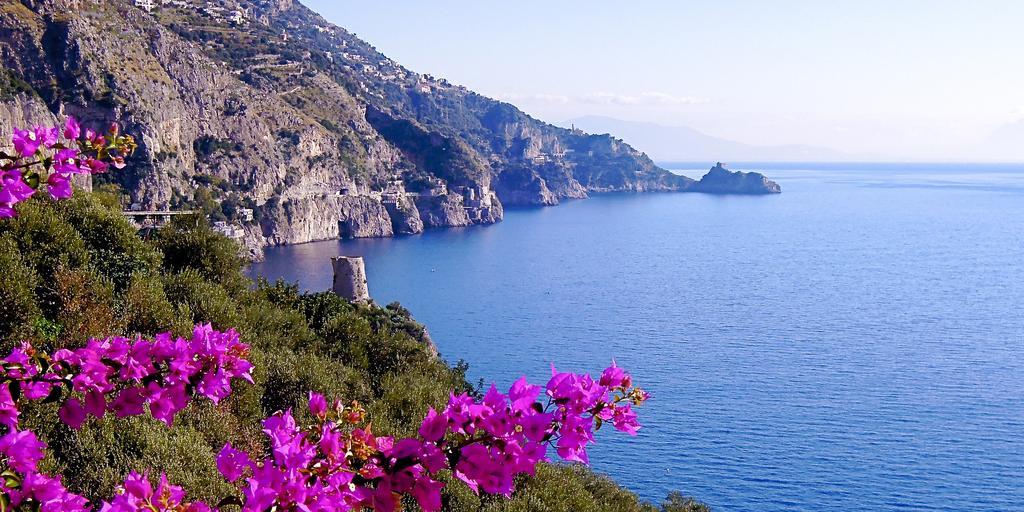 Villa Gaetano Praiano Bagian luar foto
