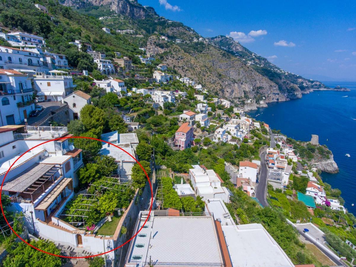 Villa Gaetano Praiano Bagian luar foto