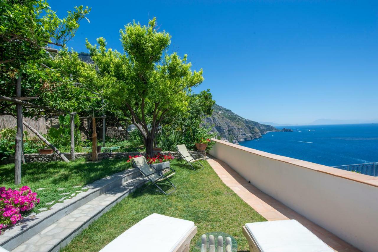 Villa Gaetano Praiano Bagian luar foto